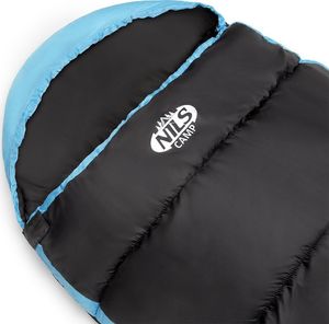 Nils Extreme Śpiwór czarno-niebieski 220 cm uniwersalny (NC2012) 5
