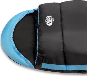 Nils Extreme Śpiwór czarno-niebieski 220 cm uniwersalny (NC2012) 7