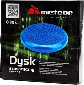 Meteor Dysk sensoryczny Meteor z pompką Czarny 6