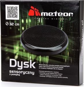Meteor Dysk sensoryczny Meteor z pompką Czarny 9