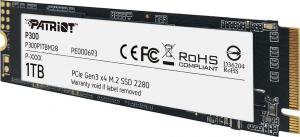 Dysk SSD Patriot P300 1TB M.2 2280 PCI-E x4 Gen3 NVMe (P300P1TBM28) 5