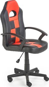Krzesło biurowe Elior Helios Czarno-czerwone 1