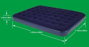 JiLong Materac turystyczny Jl020256-1N granatowy 2