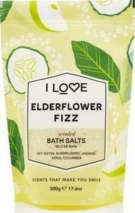 I love Sól do kąpieli Elderflower Fizz 500g 1