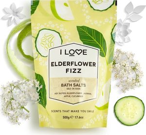 I love Sól do kąpieli Elderflower Fizz 500g 2