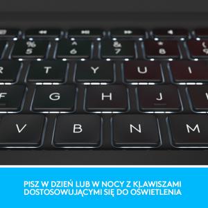 Logitech Slim Folio Pro for iPad Pro 12.9-inch (3rd and 4th gen) - GRAPHITE - UK (920-009710) 3