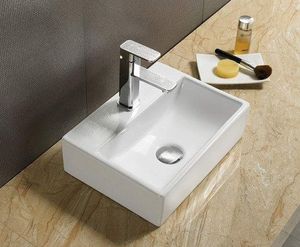 Umywalka Mexen Mini nablatowa 40x30 cm biała (21094000) 2