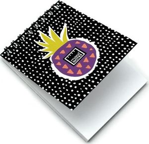Make Notes Sweet pineapple Kołonotes A7/64K czarny gładki 1