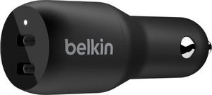 Ładowarka Belkin Dual Car Charger 2x USB-C 3 A  (CCB002btBK) 1