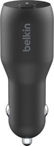 Ładowarka Belkin Dual Car Charger 2x USB-C 3 A  (CCB002btBK) 3