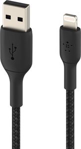 Kabel USB Belkin USB-A - Lightning 1 m Czarny (CAA002bt1MBK) 1