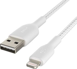 Kabel USB Belkin USB-A - Lightning 2 m Biały (CAA002bt2MWH) 4