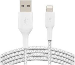 Kabel USB Belkin USB-A - Lightning 3 m Biały (CAA002bt3MWH) 1