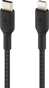 Kabel USB Belkin USB-C - Lightning 1 m Czarny (CAA004bt1MBK) 1