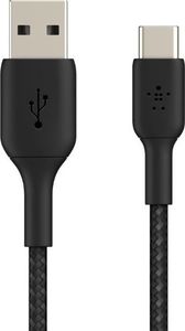 Kabel USB Belkin USB-A - USB-C 2 m Czarny (CAB002bt2MBK) 1