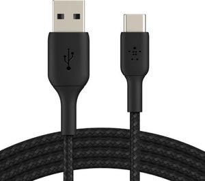 Kabel USB Belkin USB-A - USB-C 2 m Czarny (CAB002bt2MBK) 2