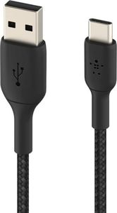 Kabel USB Belkin USB-A - USB-C 2 m Czarny (CAB002bt2MBK) 3