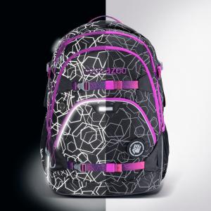 Coocazoo Plecak szkolny ScaleRale Laserreflect Berry 6