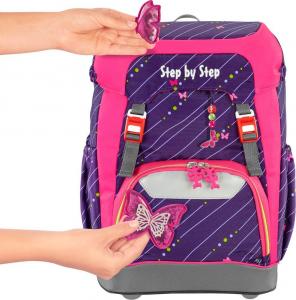 Step by Step Plecak szkolny Grade Shiny Butterfly 6
