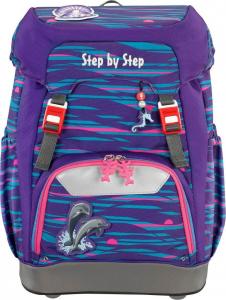 Step by Step Plecak szkolny Grade Shiny Dolphins 1