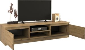 Topeshop STOLIK RTV MALWA 140 - DĄB ARTISAN 4