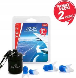 HASPRO Haspro Family-dwupak, zatyczki do uszu na podróż uniwersalny 1