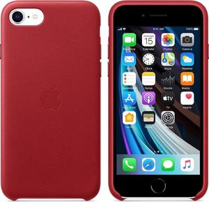 Apple Apple iPhone SE Leather Case - (PRODUCT) czerwony 2