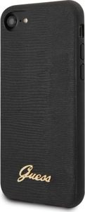 Guess Guess Lizard Case iPhone SE 2020/7/8 czarny 2