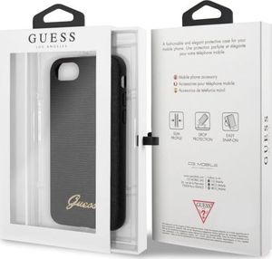 Guess Guess Lizard Case iPhone SE 2020/7/8 czarny 7