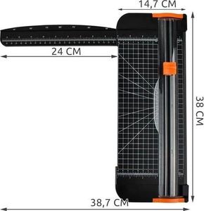 Iso Trade Gilotyna do cięcia przycinania papieru - trymer uniwersalny 11