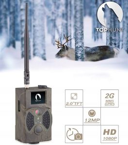 Kamera IP Luxury leśna fotopułapka LED 1080p z pilotem HC300m 2