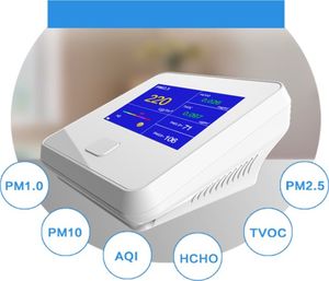 Dienmern czujnik smogu pyłomierz laserowy miernik jakości powietrza PM2.5 PM1 uniwersalny (2224) 8