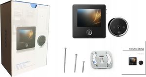 Luxury Wizjer LCD 3 dzwonek judasz wizjer do drzwi uniwersalny 14