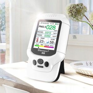 Dienmern laserowy czujnik smogu pyłomierz 8w1 PM 2.5 SMOG miernik jakości powietrza uniwersalny (2415) 11