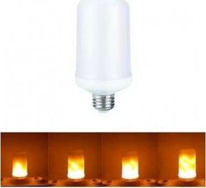 V-TAC 4W LED lemputė V-TAC, SMD, liepsnos lempa, E27, 1800K 1