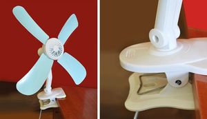 Wentylator Iso Trade biurowy z klipsem 7