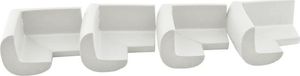 Iso Trade Zabezpieczenie narożników piankowe - 4szt (biały) uniwersalny 3