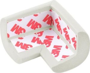 Iso Trade Zabezpieczenie narożników piankowe - 4szt (biały) uniwersalny 6