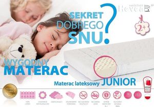 Hevea Materac lateksowy Hevea Junior 160x80 cm uniwersalny 4