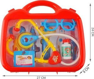 Iso Trade Zestaw małego młodocianego doktora dla dzieci uniwersalny 7