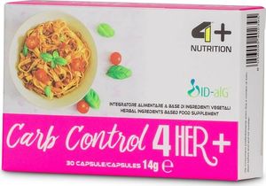 4+ Nutrition 4+ Nutrition Carb Control 4 Her+ 30 kaps. 1
