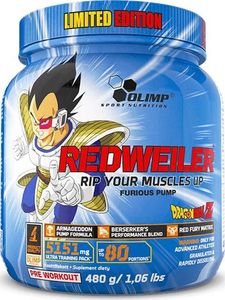 OLIMP SPORT NUTRITION Olimp Redweiler Dragon Ball Limited Edition 480g : Smak - jagoda-cytryna 1