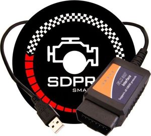 SDPROG Interfejs program diagnostyczny SDPROG ELM327 OBD2 USB Polski uniwersalny 3