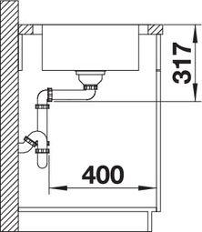 Zlewozmywak Blanco Dinas XL 6 S stal szczotkowana (524254) 3