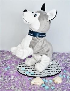 Iso Trade Piesek zwierzak interaktywny szary 9