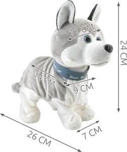 Iso Trade Piesek zwierzak interaktywny szary 10