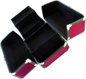 Apte Kuferek organizer na kosmetyki bordowy CA4P 8