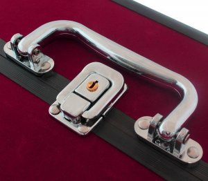 Apte Kuferek organizer na kosmetyki bordowy CA4P 4