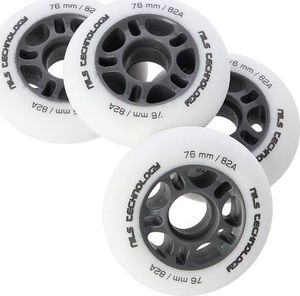 Nils Extreme PU 76x24 82A BIAŁE MATOWE KÓŁKA (4 szt.) NILS EXTREME 3