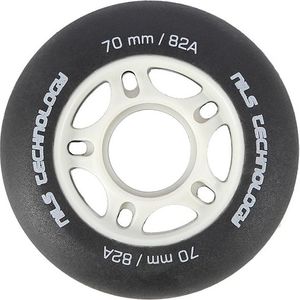 Nils Extreme PU 70x24 82A CZARNE MATOWE KÓŁKA (4 szt.) NILS EXTREME 3